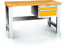 Standardausführung alcera PROFI - Platten - Fuß - Container 700 - 1055 x 1500 x 700